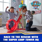 PAW Patrol Rescue Wheels Super Loop Tower HQ Playset