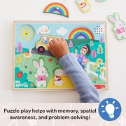 Melissa & Doug Ms. Rachel Wooden Song Puzzle – 6 Pieces
