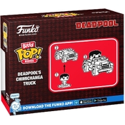 Funko Bitty Pop! Rides Marvel Comics - Deadpool with Chimichanga Food Truck 