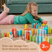 Fisher-Price Wooden Domino Run Playset