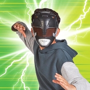 Large View Mighty Morphin Power Rangers Re-Ignition Black Ranger Mask