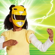 Large View Mighty Morphin Power Rangers Re-Ignition Yellow Ranger Mask