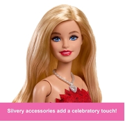 Barbie Mattel 80Th Anniversary Ruby-Red Celebration Fashion Doll JGD25