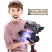 Large View DreamWorks How To Train Your Dragon: RealFX Toothless Interactive Toy