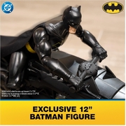 DC Batman Batcycle RC with Batman Figure Remote Control Vehicle