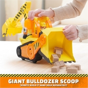 Paw Patrol Rubble & Crew Rubble's Bark Yard Deluxe Bulldozer