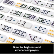 Cardinal Classic Double Nine Dominoes Set in Storage Tin