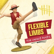 One Piece Netflix Adventure Series 1 Monkey D Luffy Action Figure