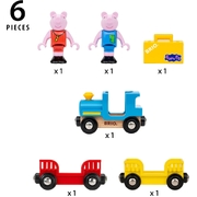 Brio Peppa Pig Train 36127 6pcs