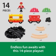Brio World Cargo Gemstone Train Set 14 pieces 36130