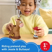 Fisher-Price Little People Disney Pixar Toy Story Bobbin' Bullseye & Jessie
