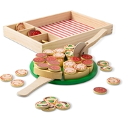Melissa & Doug Wooden Pizza Party Playset