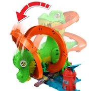 Mattel Hot Wheels City T-Rex Blaze Battle Playset