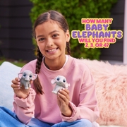 Zuru Pets Alive Mommy Elephant and Baby Surprise Interactive Toy