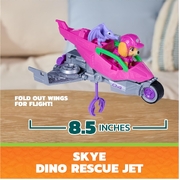 PAW Patrol: The Dino Movie Vehicle Skye Dino Rescue Jet