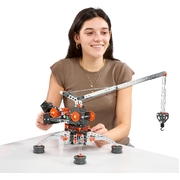 Meccano Pro Super Construction Set 11 In 1 S.T.E.A.M Building Kit, 638 Parts