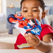 Marvel Iron Man and his Awesome Friends Captain America Sam Wilson Super Bike Action Figure & Toy Vehicle