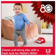 Fisher-Price 80th Anniversary Red Chatter Pull Along Telephone Toy