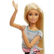Barbie Made to Move Doll with Blonde Hair & Floral Yoga Pants