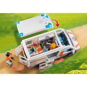 Playmobil City Life Ambulance with Flashing Lights 62pc 70049