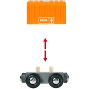 Brio World Three-Wagon Cargo Train 7pc 33982