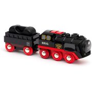 Brio World Battery-Operated Steaming Train 3pc 33884
