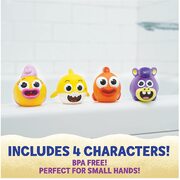 Baby Shark's Big Show! Bath Squirt Toys 4-Pack
