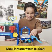 Monster Jam 1:64 Truck Wash Playset - Megalodon Monster Wash