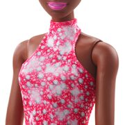 Barbie You Can Be Anything Ice Skater Player Brunette Doll HCN31