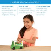 Melissa & Doug Magnetivity Magnetic Building Dress & Play Safari Rescue Playset