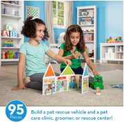 Melissa & Doug Magnetivity Magnetic Building Pet Center Playset