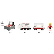 Brio World Remote Control Travel Train 4pc 33510