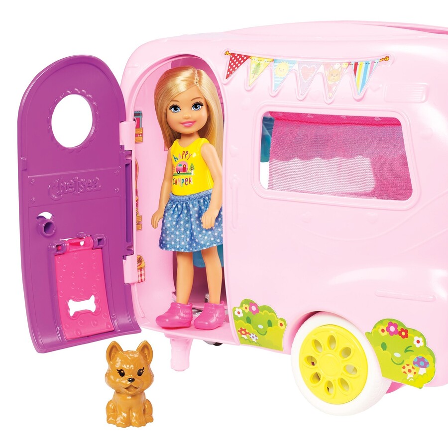 barbie chelsea camper playset