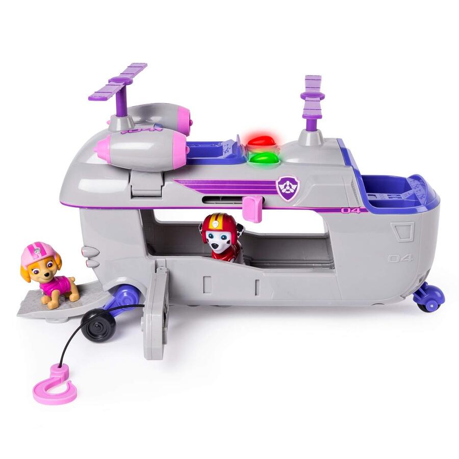 paw patrol skye's ultimate rescue helicopter with moving propellers & hook
