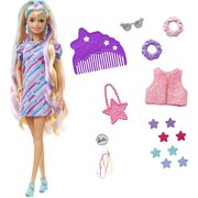 Barbie Totally Hair Star Themed Blonde Hair Doll