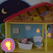 Peppa Pig Peppa?s Club Playtime to Bedtime House (missing a figure)