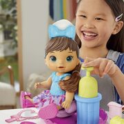 Baby Alive Sudsy Salon Styling Doll 12-Inch Brown Hair