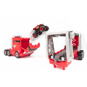 Monster Jam 1:64 Launch n' Go Hauler Playset Exclusive Max-D