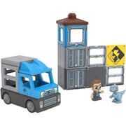 Tile Town Jurassic World Dino Rescue Magnetic Tiles Playset