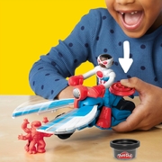 Play-Doh Marvel Captain America Moto-Slicer Playset