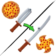 Tales of Teenage Mutant Ninja Turtles: Mutations Deluxe 5.5??Leonardo Pet to Ninja Figure