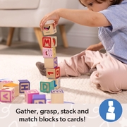 Melissa & Doug Ms. Rachel Wooden Learning Blocks