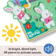 Melissa & Doug Ms. Rachel Wooden Song Puzzle – 6 Pieces
