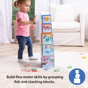 Melissa & Doug Ms. Rachel Sort & Count Nesting Blocks