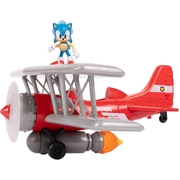 Sonic the Hedgehog Tornado Biplane Playset with 2.5" Sonic Figure