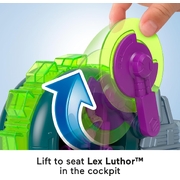 Fisher Price Imaginext DC Super Friends Lex Luthor Spinning Saw Vehicle & Figure