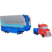 Transformers EarthSpark Optimus Prime Battle Trailer Playset