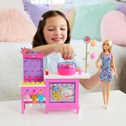 Barbie Mysteries: Beach Detectives Barbie 'Malibu' Treats and Game Booth Playset