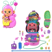 Polly Pocket Adventures in Rio Momma Monkey & Baby Playset
