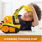Paw Patrol Rubble & Crew Rubble's Bark Yard Deluxe Bulldozer